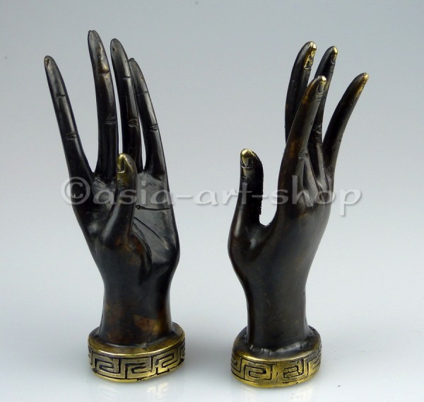 Buddhas Hand-2-er Set stehend