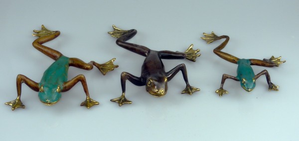 Bronze Frosch