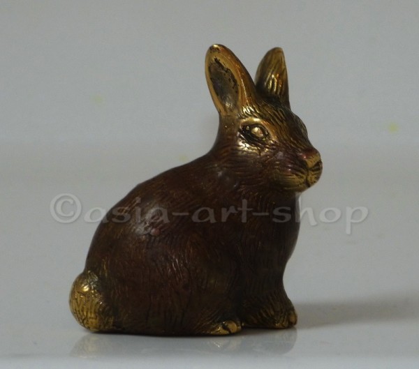 Bronzefigur Kaninchen