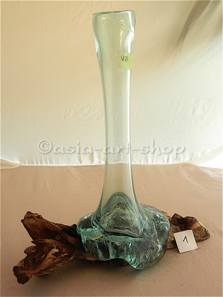 vase sur bois du caféier -tube-G-