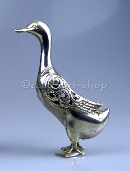 canard en bronze