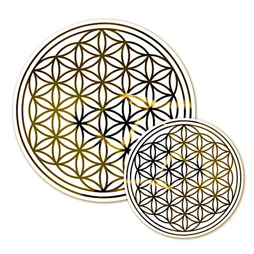 Flower of life - sticker 28 cm removable and reusable