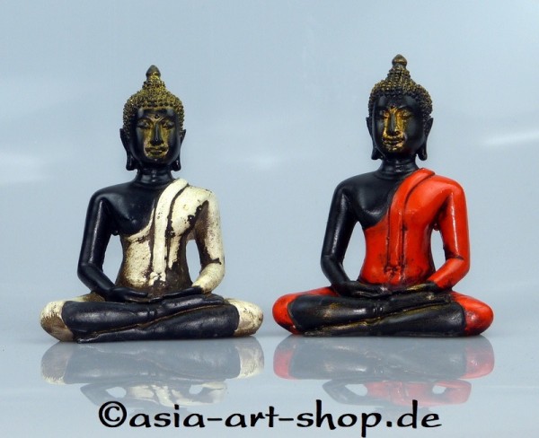 Bouddha Thai en fibre de verre 14 cm